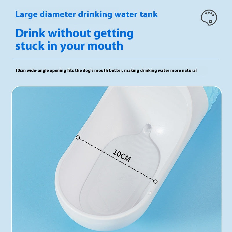 Portable Dog Water Cup - Travel-Friendly Drinking Bowl for Dogs and Cats - Outdoor Water Dispenser Feeder