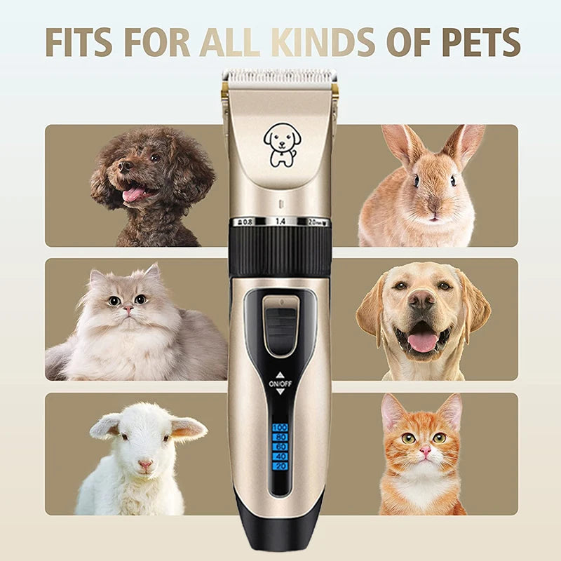 Cordless Pet Grooming Clippers