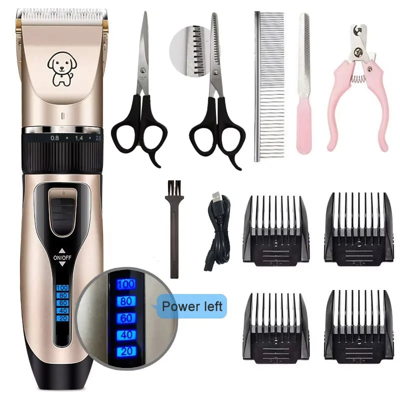 Cordless Pet Grooming Clippers