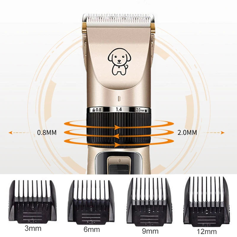 Cordless Pet Grooming Clippers