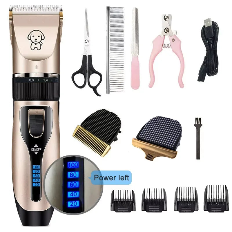 Cordless Pet Grooming Clippers