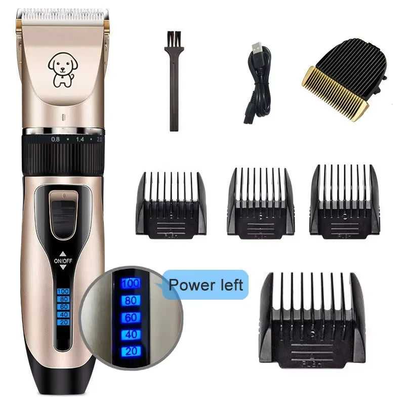 Cordless Pet Grooming Clippers