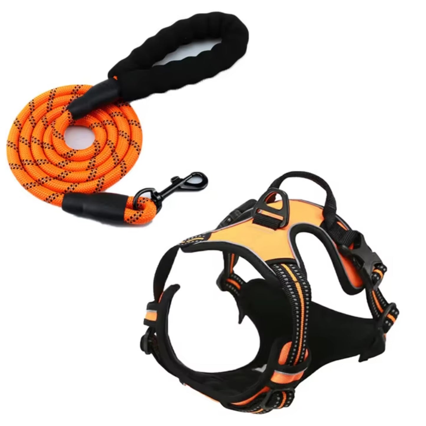 Premium Retractable Dog Collar and Leash Set - Stylish Wire Training Harness for Your Beloved Pet