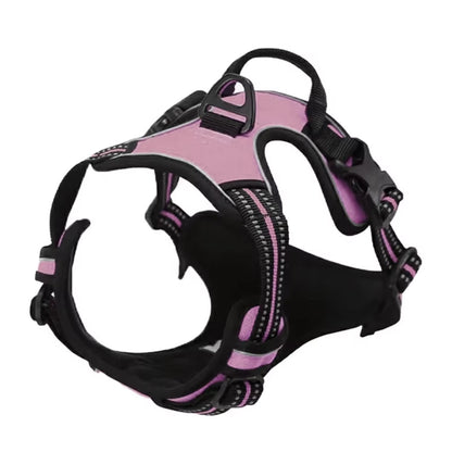 Premium Retractable Dog Collar and Leash Set - Stylish Wire Training Harness for Your Beloved Pet