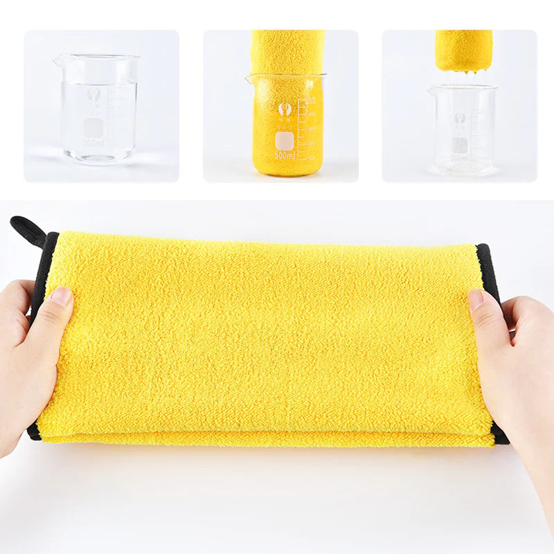Ultra-Absorbent Quick-Drying Pet Towels for Dogs and Cats - Soft Fiber Bath Towels for Easy Cleaning and Drying